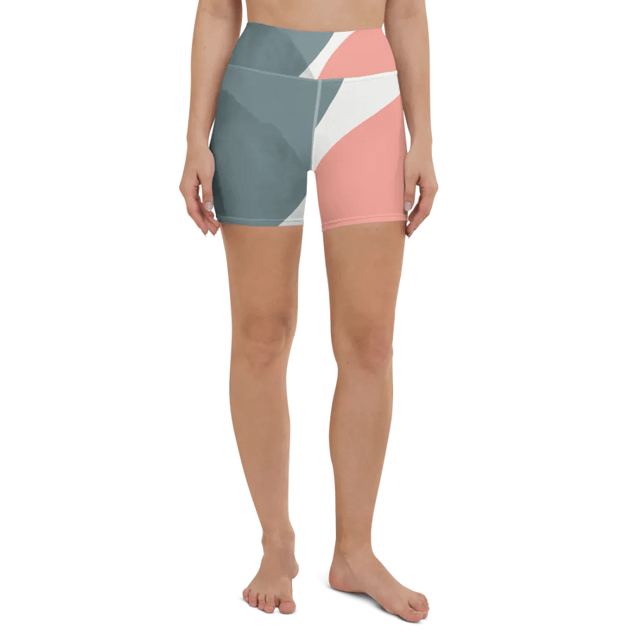 Organic Peach Yoga Shorts product image (3)