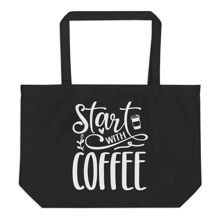 Start With Coffee Bag product image (1)