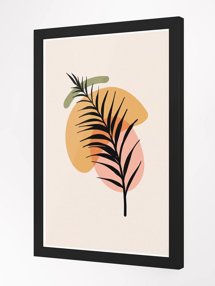 Tropical Silhouette Framed Matte Poster product image (9)