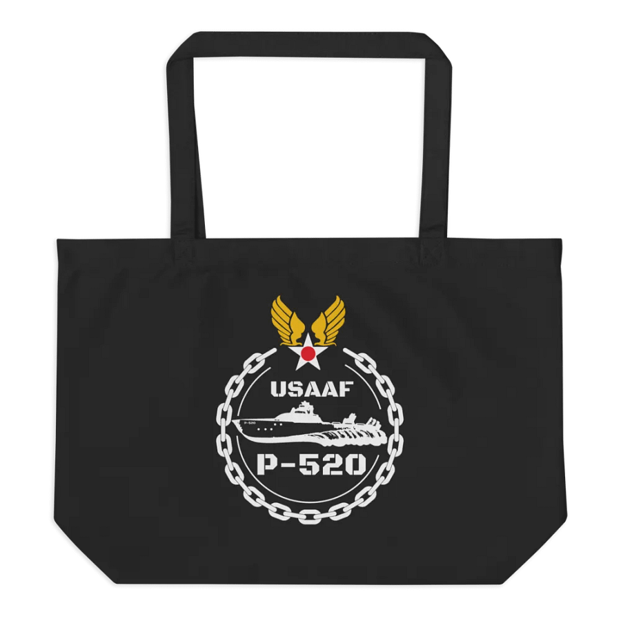 P-520 Crashboat Organic Cotton Twill Tote Bag product image (6)