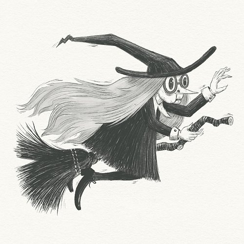 Wishing you a ghoulish spooky season! 🎃

#witch #halloween #digitalillustration