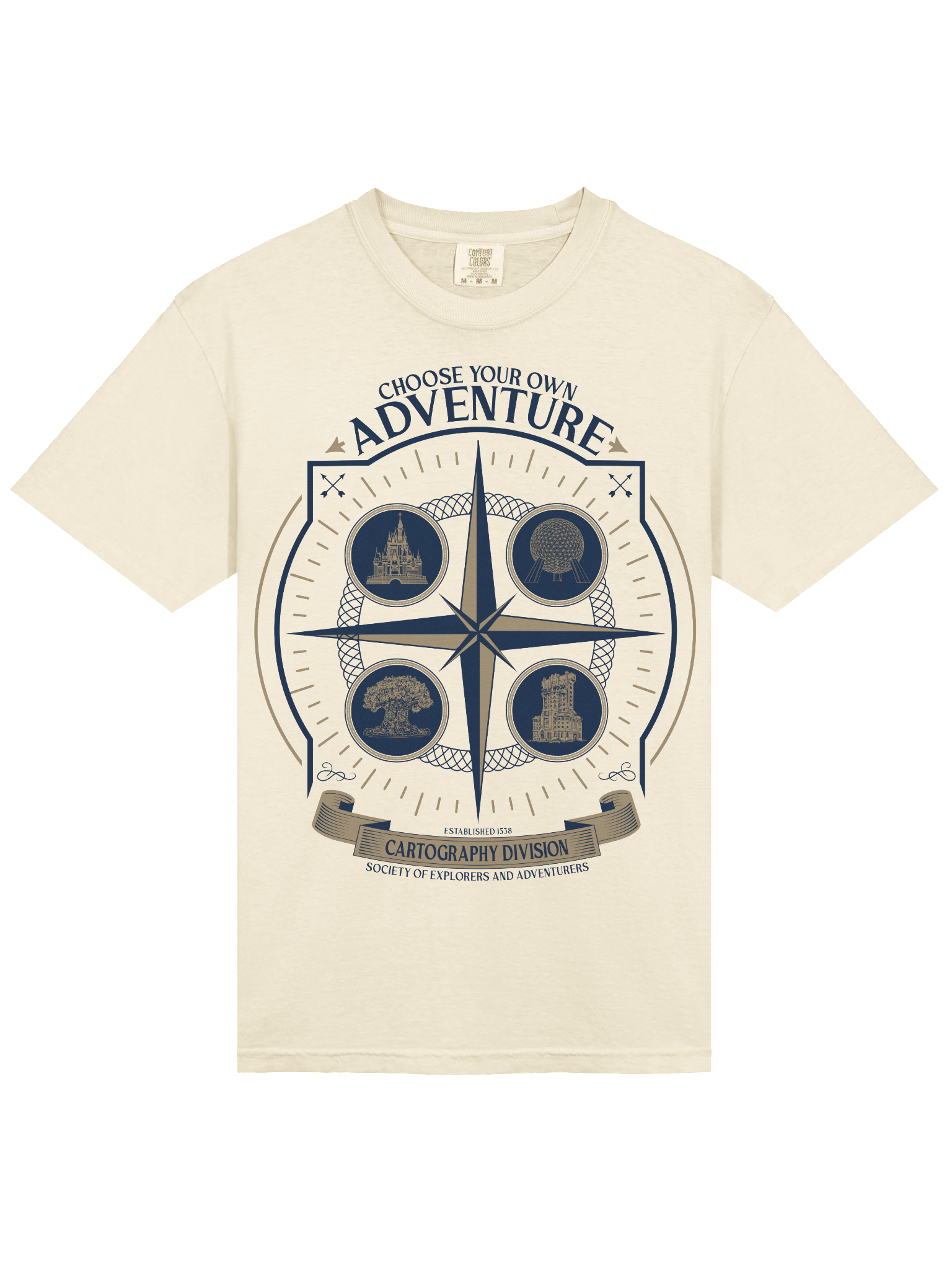 S.E.A. Cartography Division: 4-Park Expedition Tee product image (16)