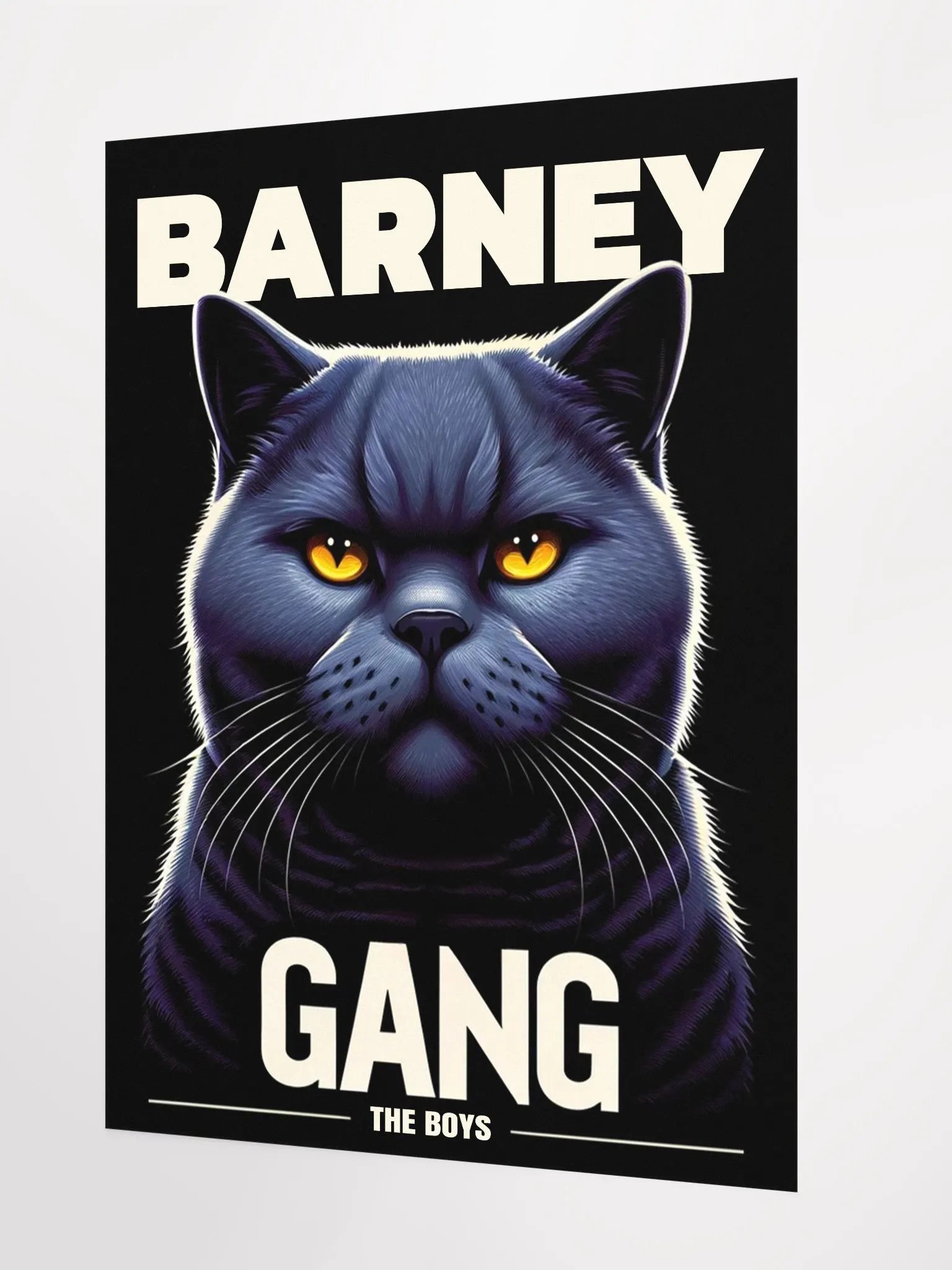 BARNEY GANG POSTER (18