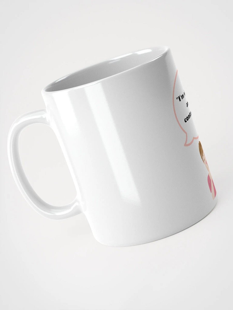 Whimsical Pink Speech Bubble Mug product image (7)