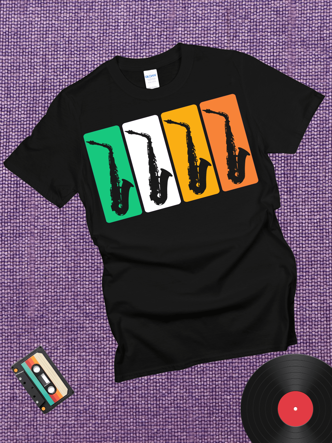 Vintage Saxophone Collection T-Shirt product image (1)