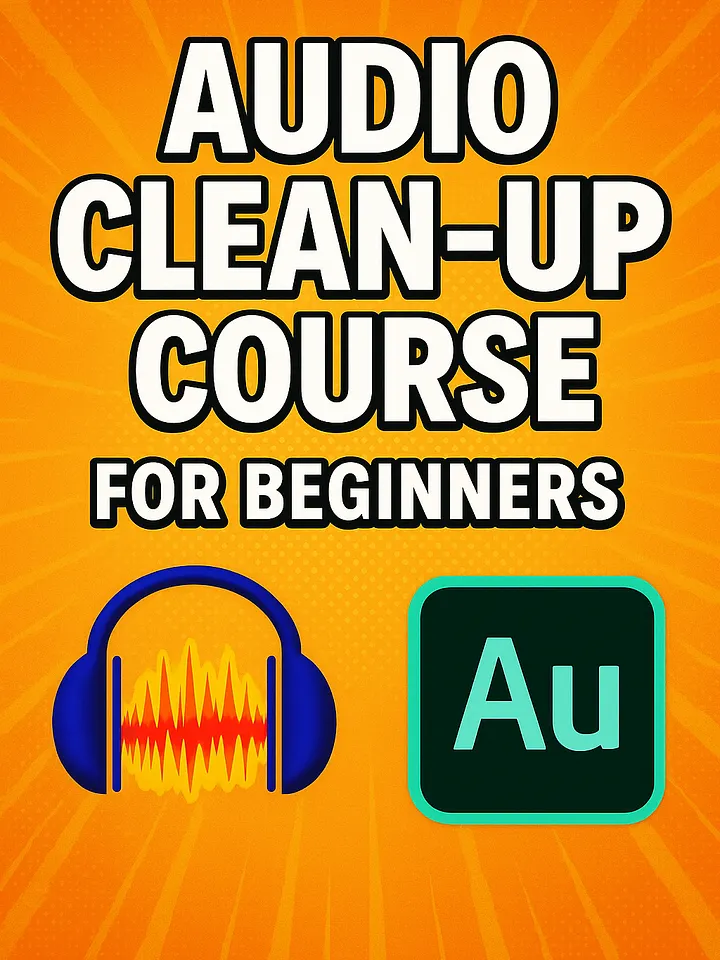 Make Your Audio Sound Clean, Clear, and Professional — Even If You’re Just Getting Started 🎙️ product image (1)