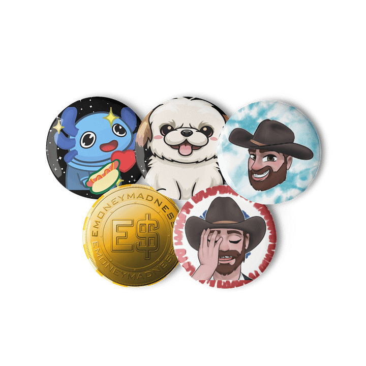 Emoney Button Set product image (3)