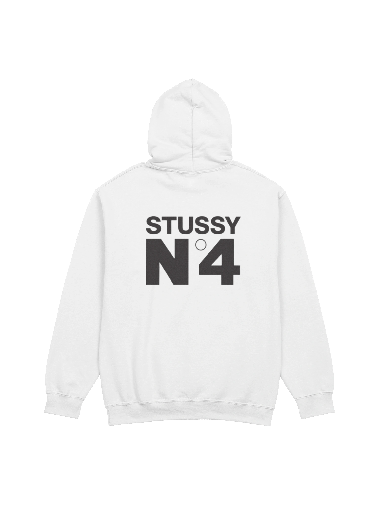 NO.4 HOODIE White product image (1)