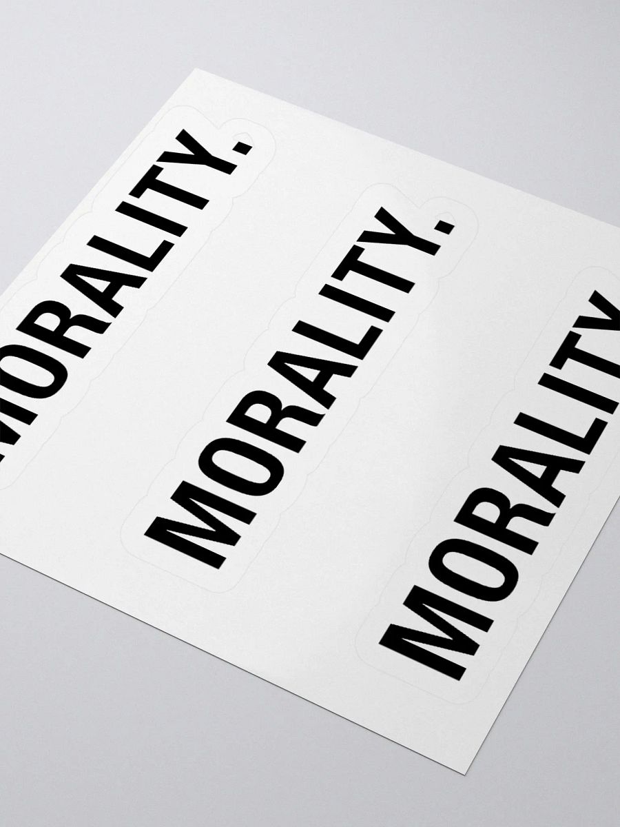 Morality Sticker product image (10)