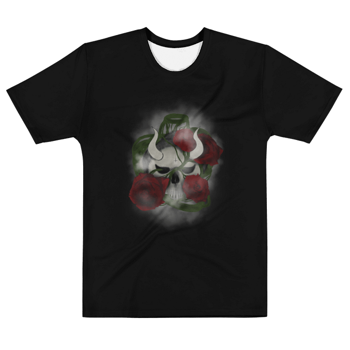 Skull and Rose T-shirt product image (1)