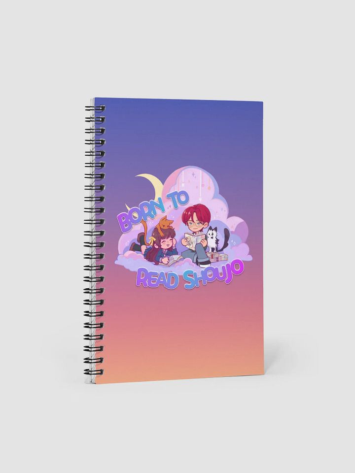 Born to Read Shoujo Notebook (Night Version) product image (1)
