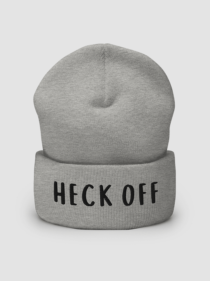 heck off beanie - dark product image (2)