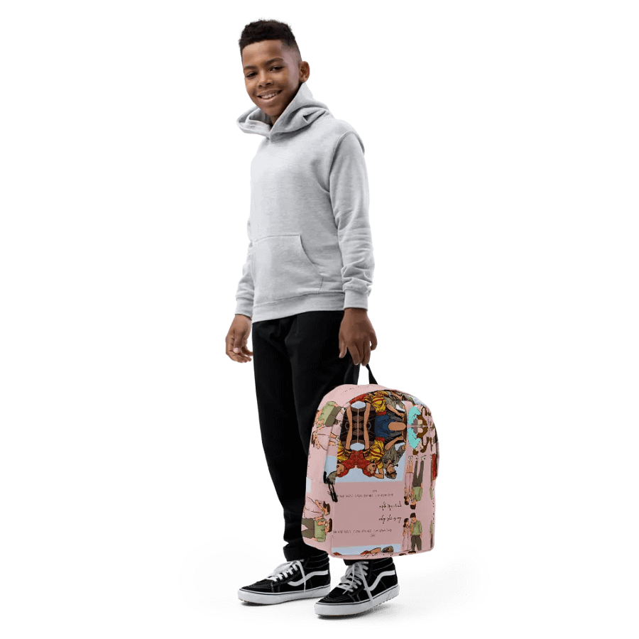 Symmetrical Encounters Backpack product image (8)