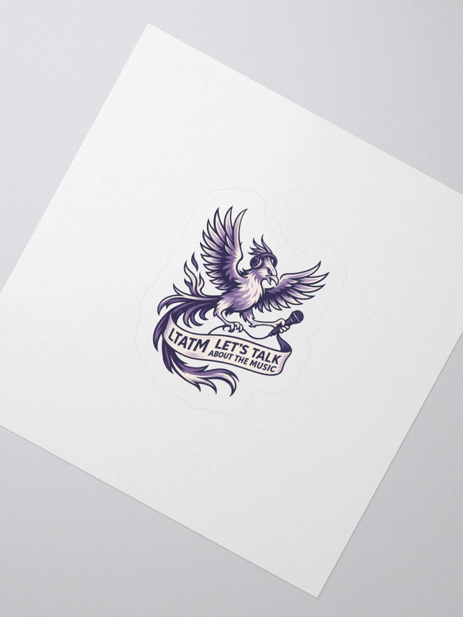 Rise & Resonate – LTATM Sticker (Die-Cut) product image (7)