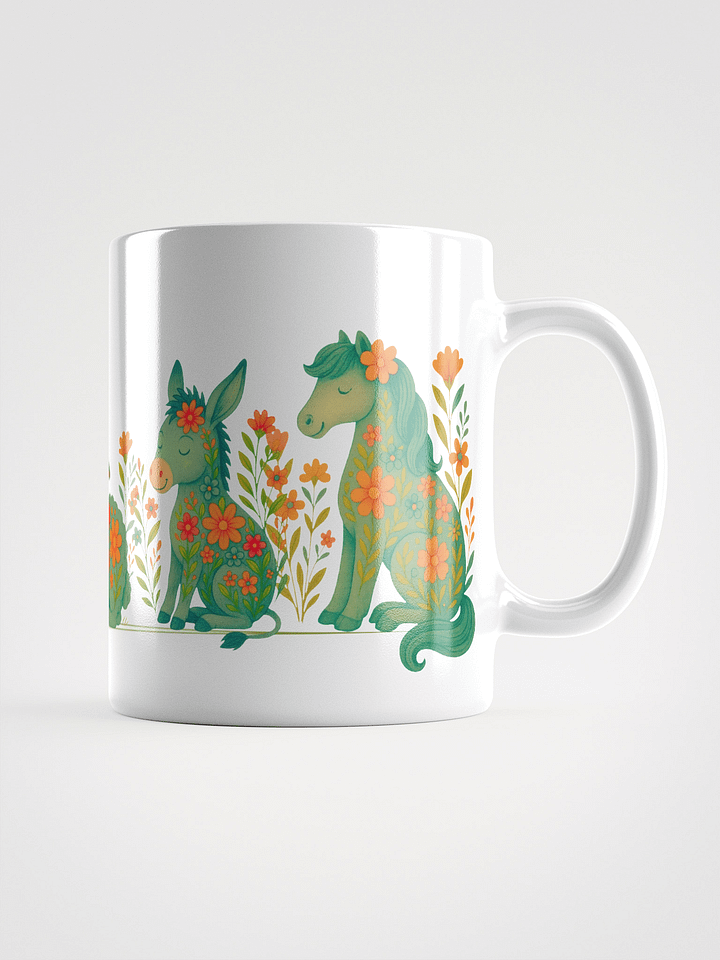 Mug Blanc - Ferme Fleurie Bohème Série 3 - Cadeau Original product image (1)