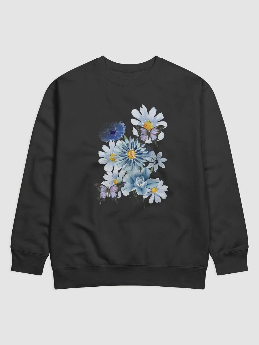 Blue Floral Symphony Sweatshirt product image (1)