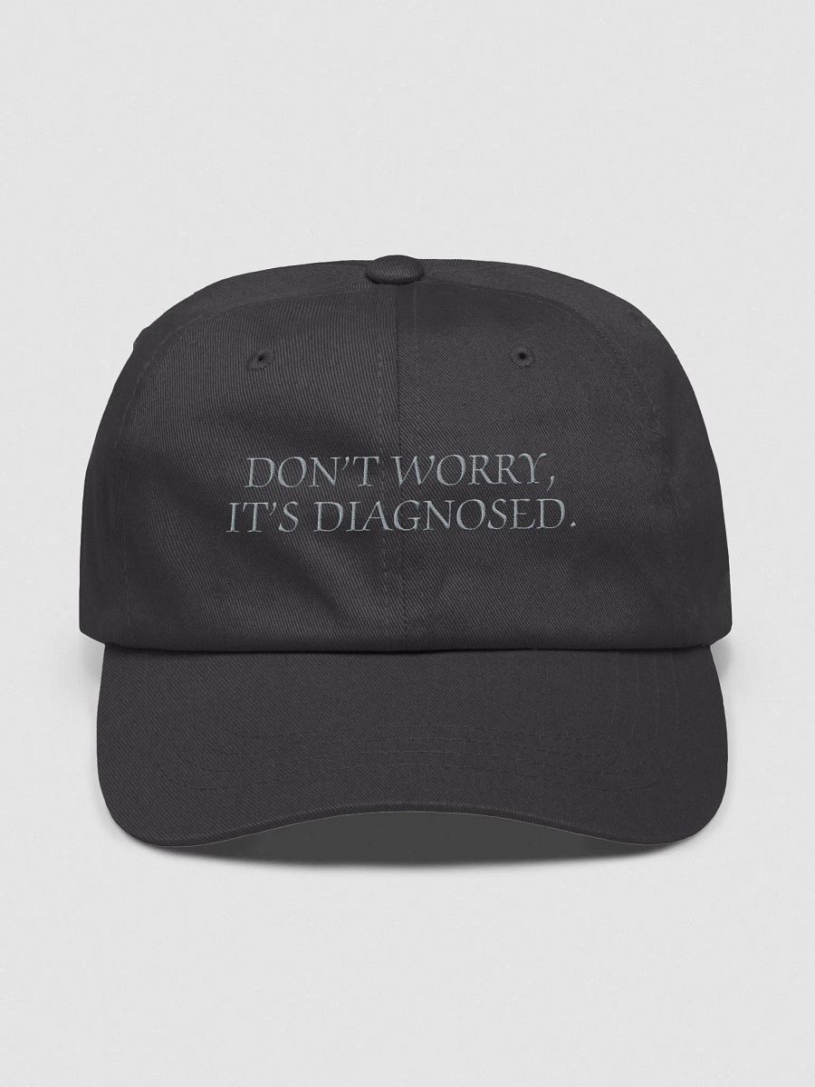 DW, IT'S DIAGNOSED. (grey thread) classic dad hat product image (9)