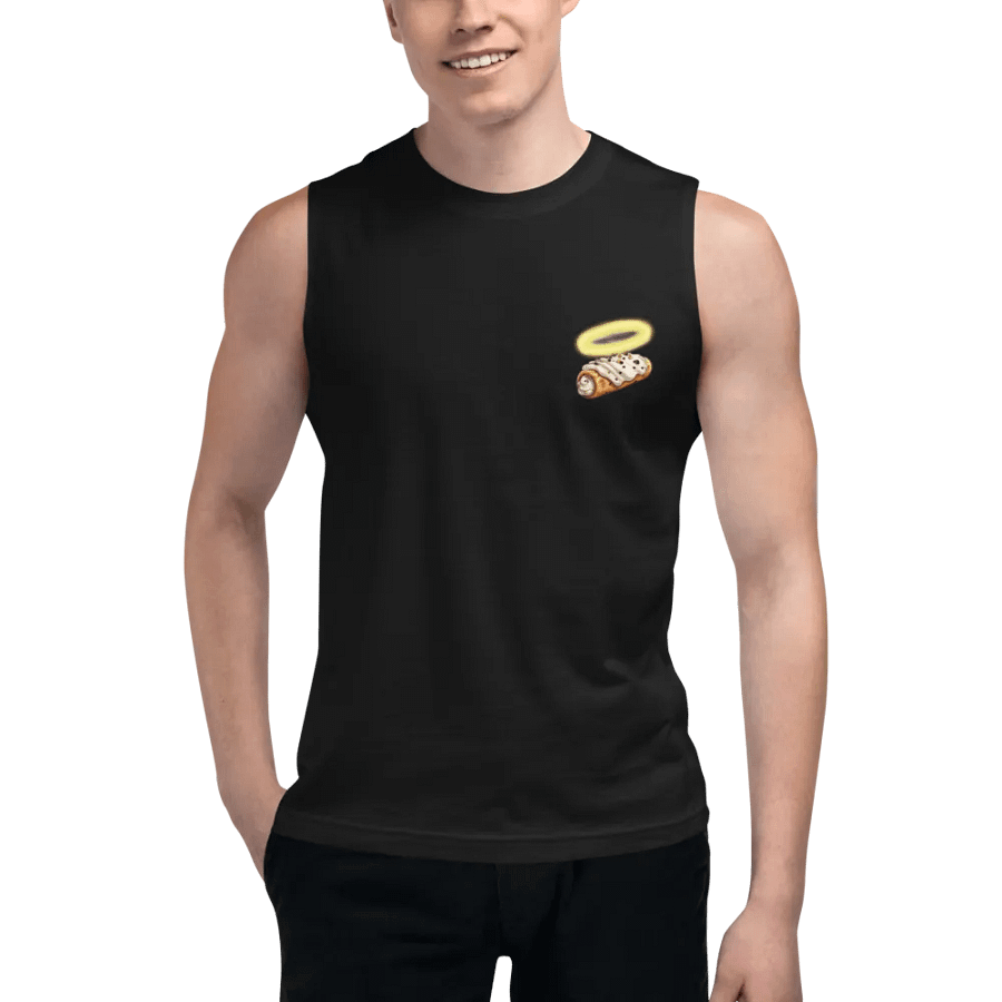 Holy Cannoli Muscle Tee product image (5)