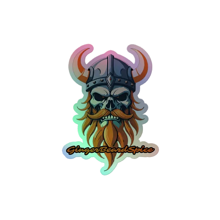GingerBeard Draugr sticker shiny edition product image (2)