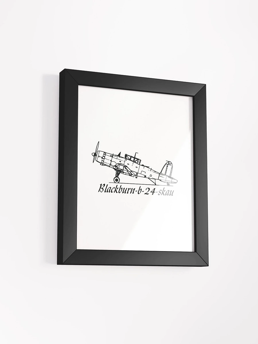 Blackburn b 24 skau Aircraft. Vibrant Matte Wood-Framed Poster product image (10)