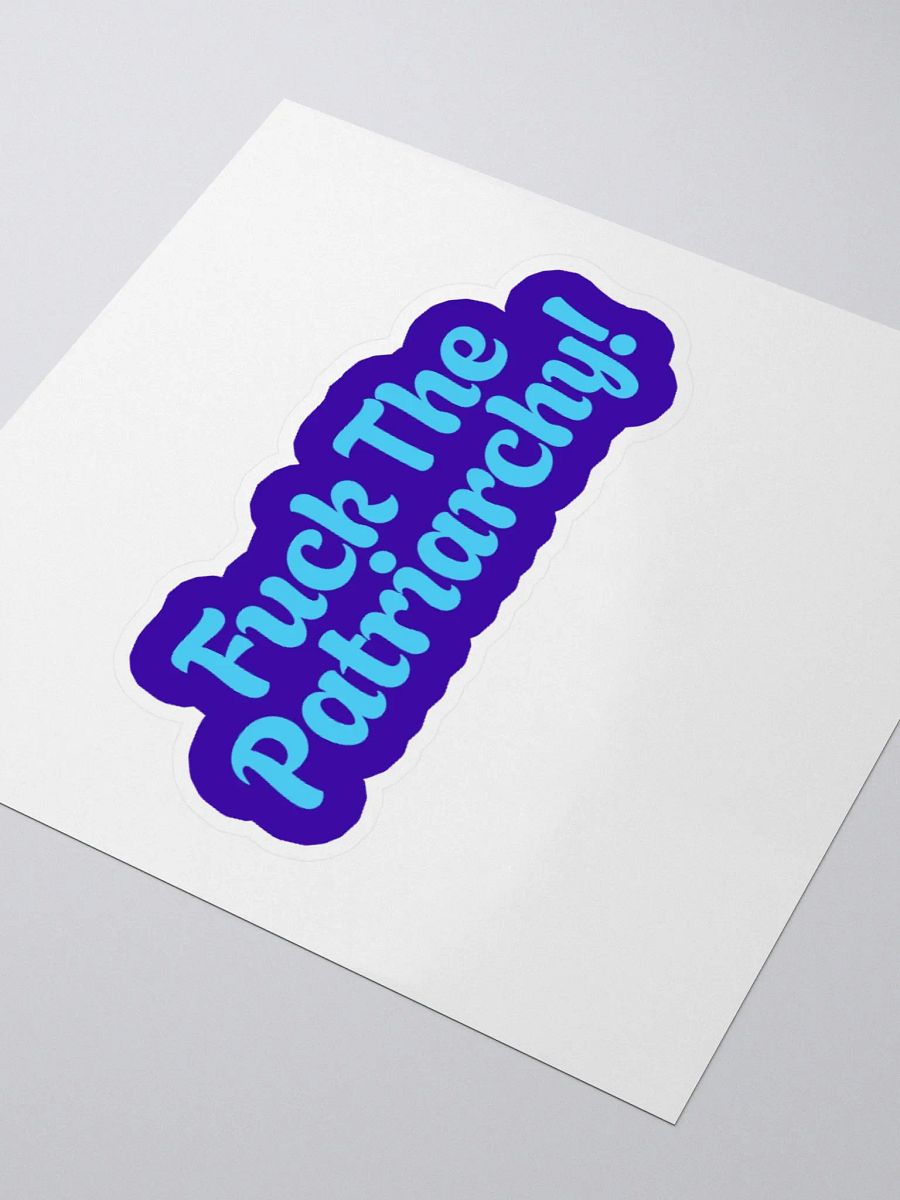 "Fuck The Patriarchy" Kiss Cut Stickers product image (3)