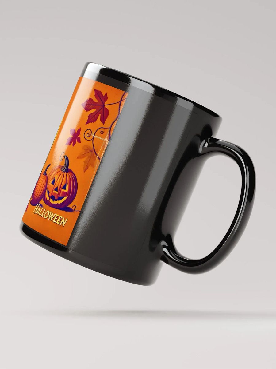 Vintage 1940s Halloween Pumpkin Carving Coffee Mug product image (3)