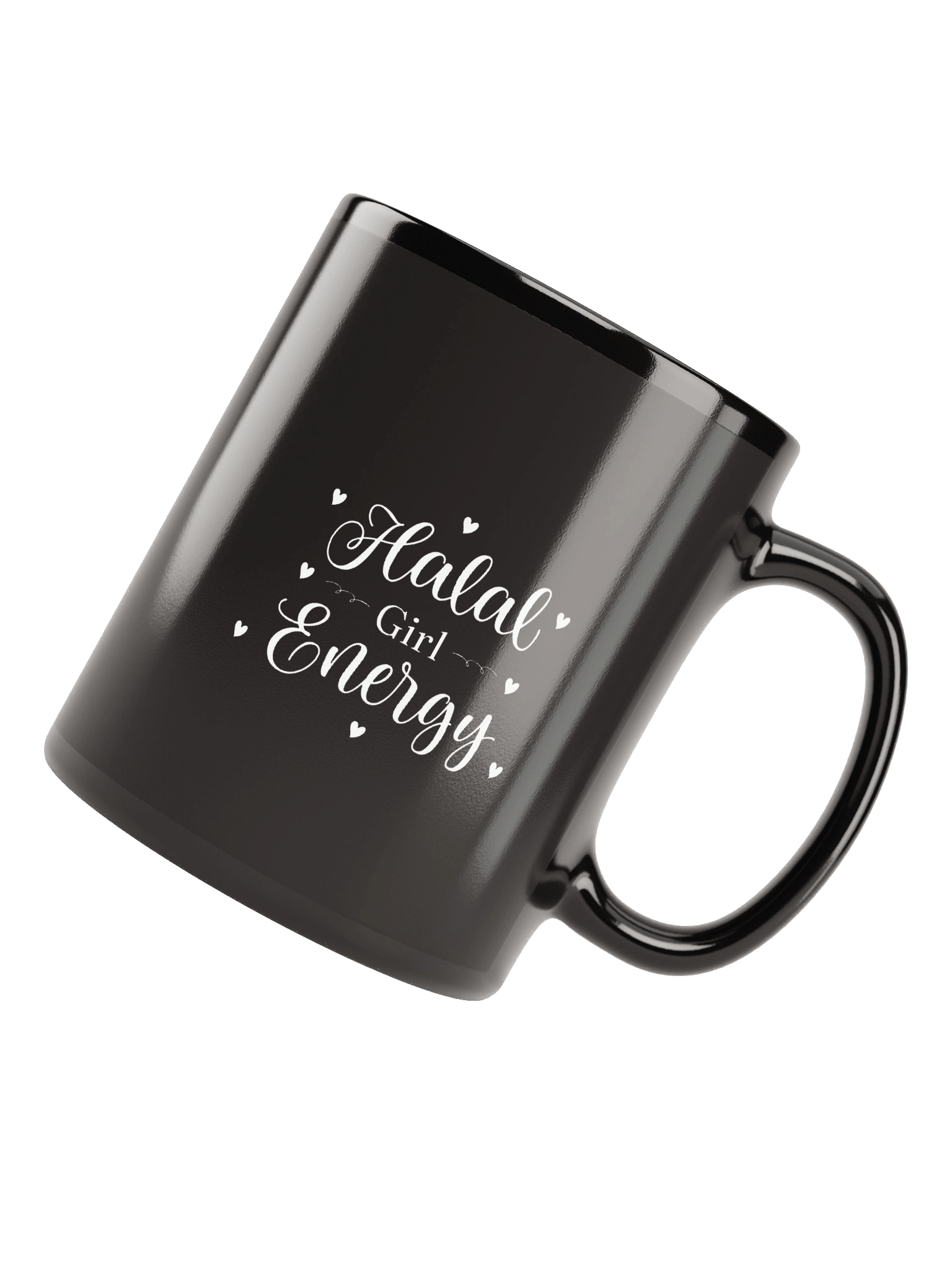Glossy Black Halal Girl Energy Mug product image (7)