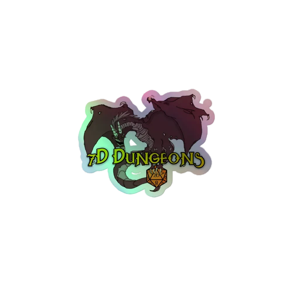Dragon Holographic Sticker product image (1)