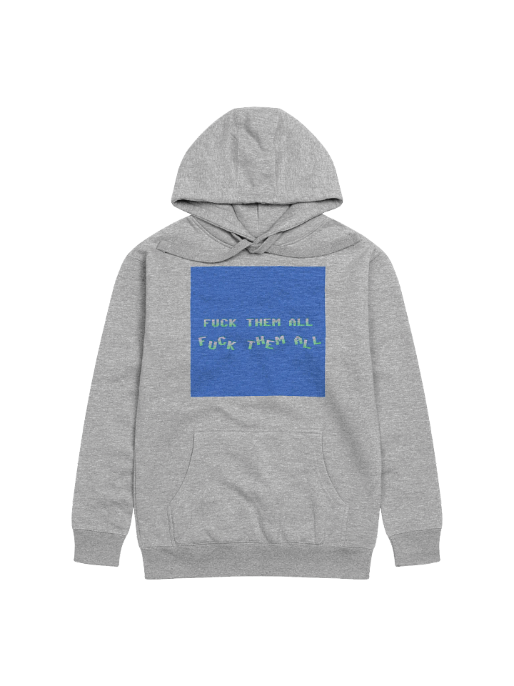 Vibrant Text Repeat Unisex Hoodie product image (4)