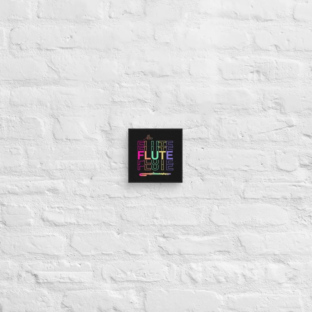 Symmetrical Flute Graphic Canvas - Alto Flute product image (2)