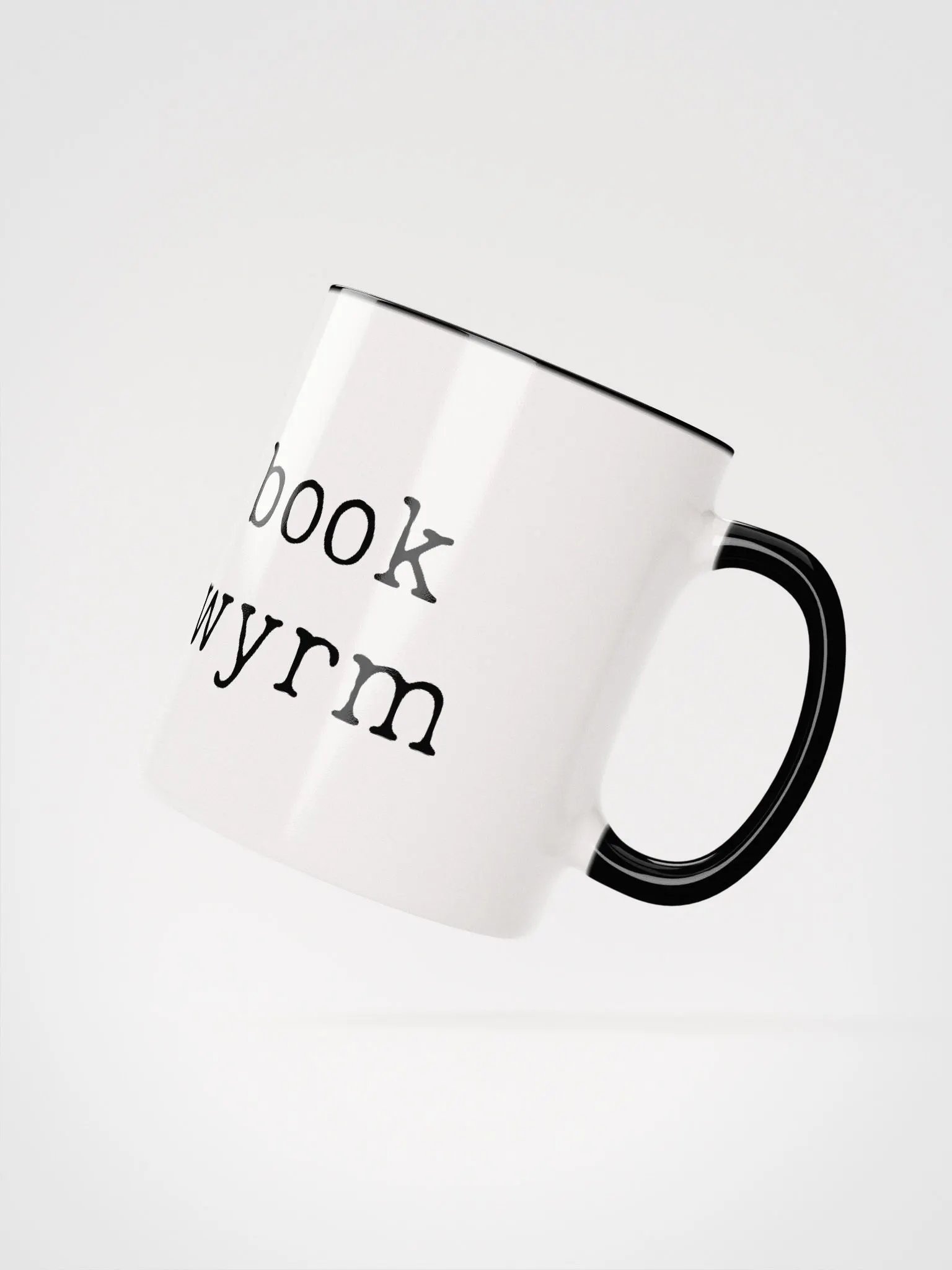 [book wyrm] mug (two-tone) product image (2)