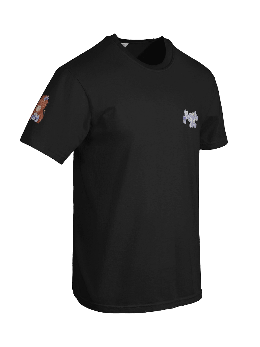 Lavender Star T-Shirt in Black product image (7)