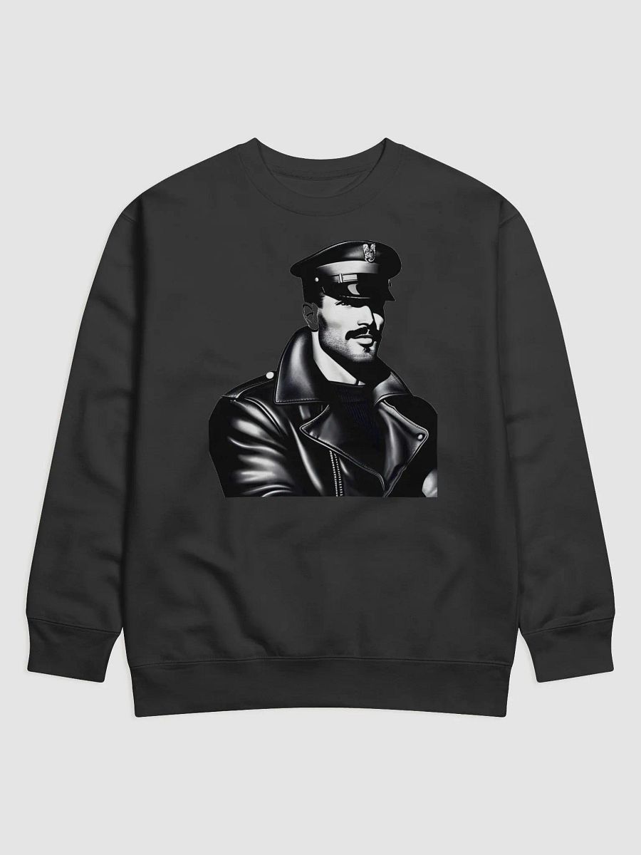 Iconic Logo 1940 Mustached Leather Daddy Fighter Pilot Gay Pride Sweatshirt product image (1)