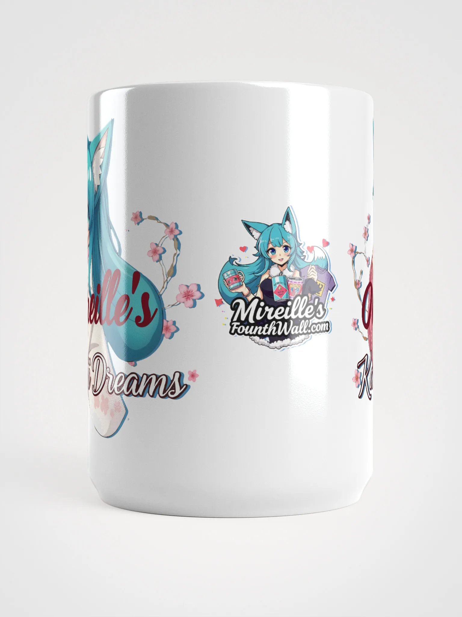 Mireille's Kawaii Dreams White Mug product image (5)