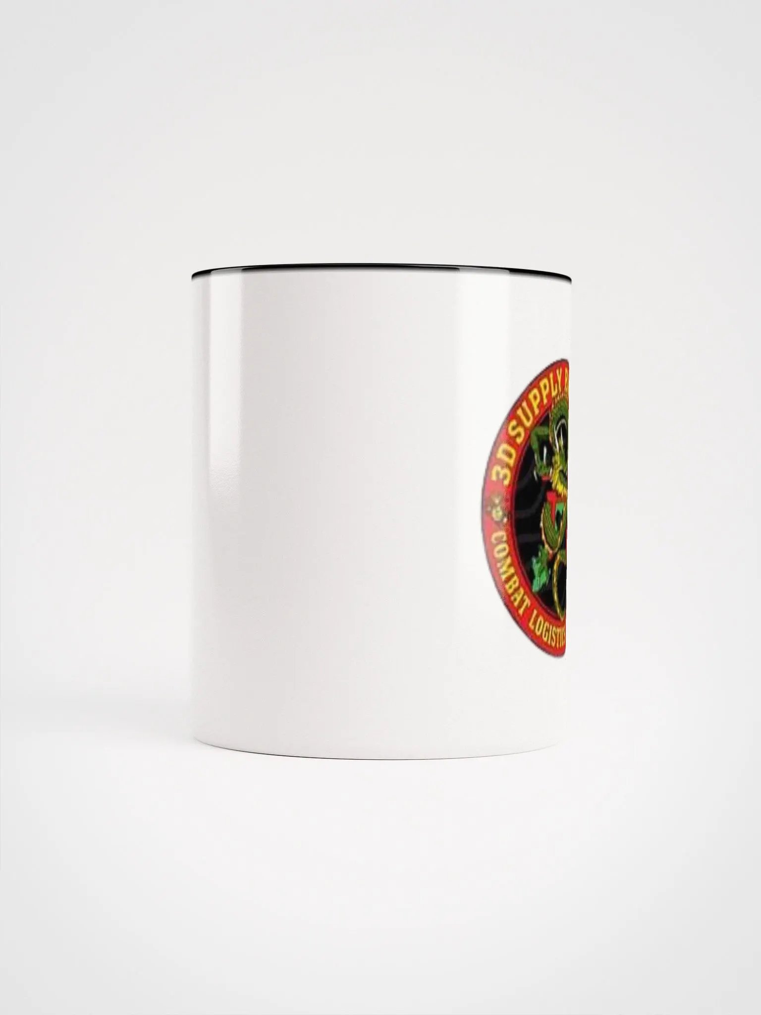 3rd Supply Battalion: Coffee Cup White Exterior/Black Interior product image (5)