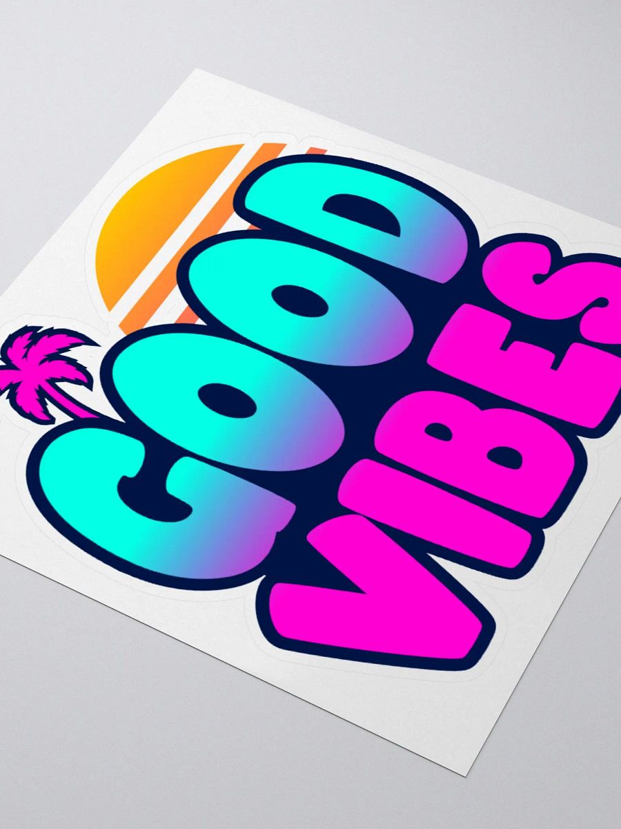 GOOD VIBES STICKER product image (3)