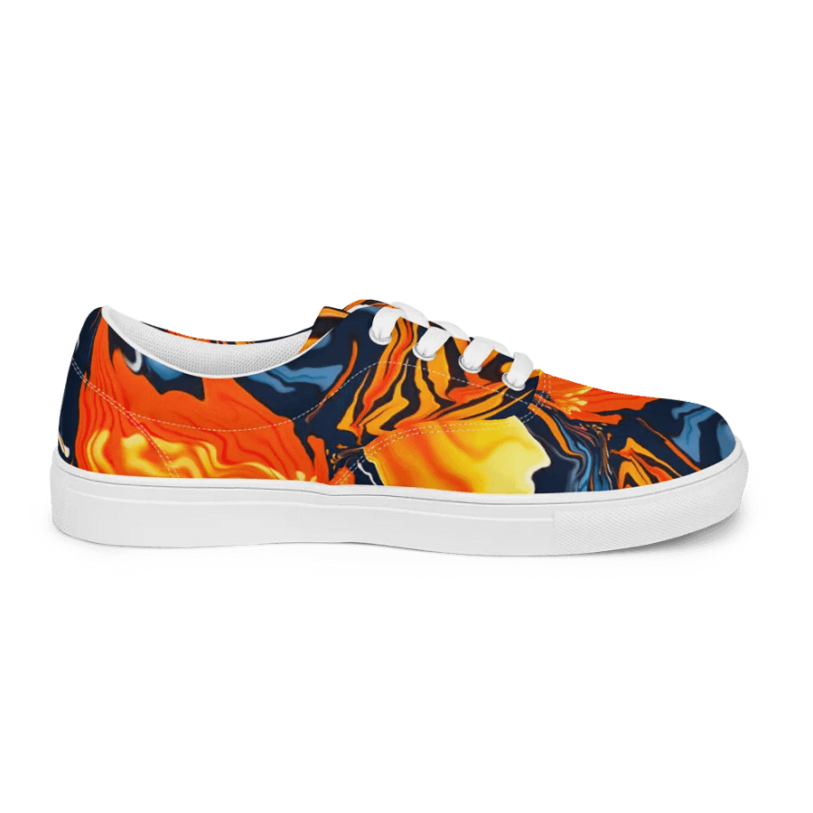 Multicoloured Fluid Motion Lace-Up Shoes product image (8)