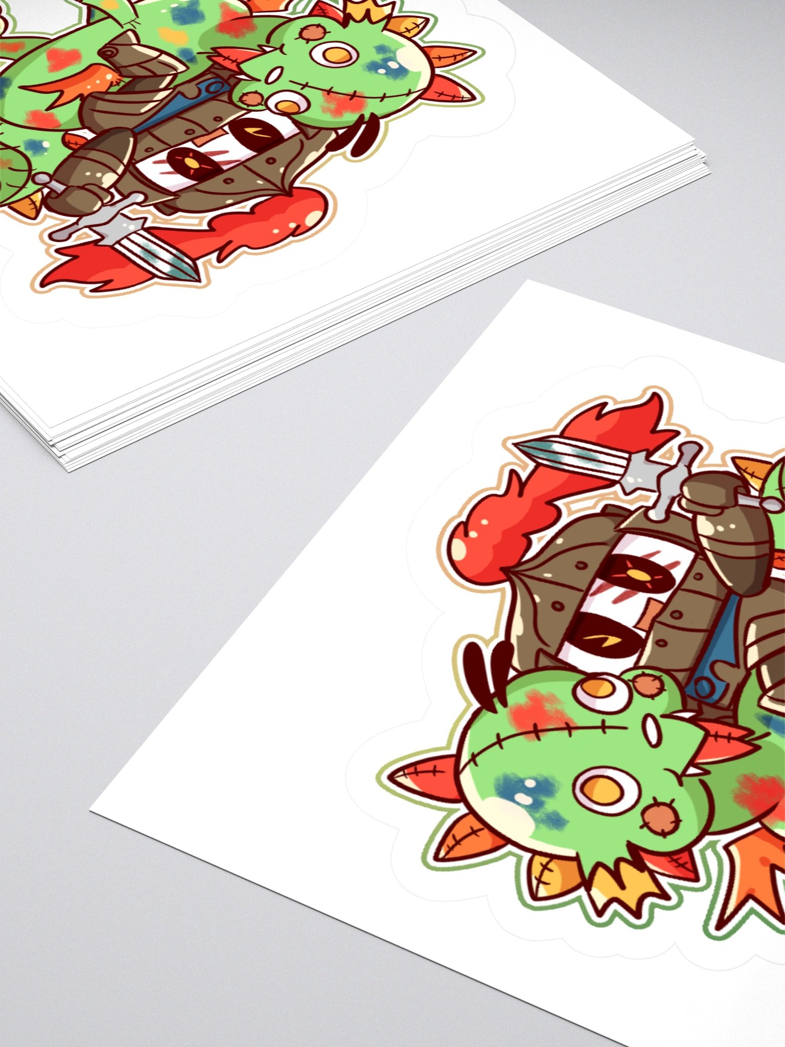 Brave Knight Sticker product image (4)