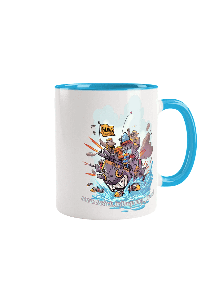 BLING Warship - Ceramic Mug with Color Inside product image (41)