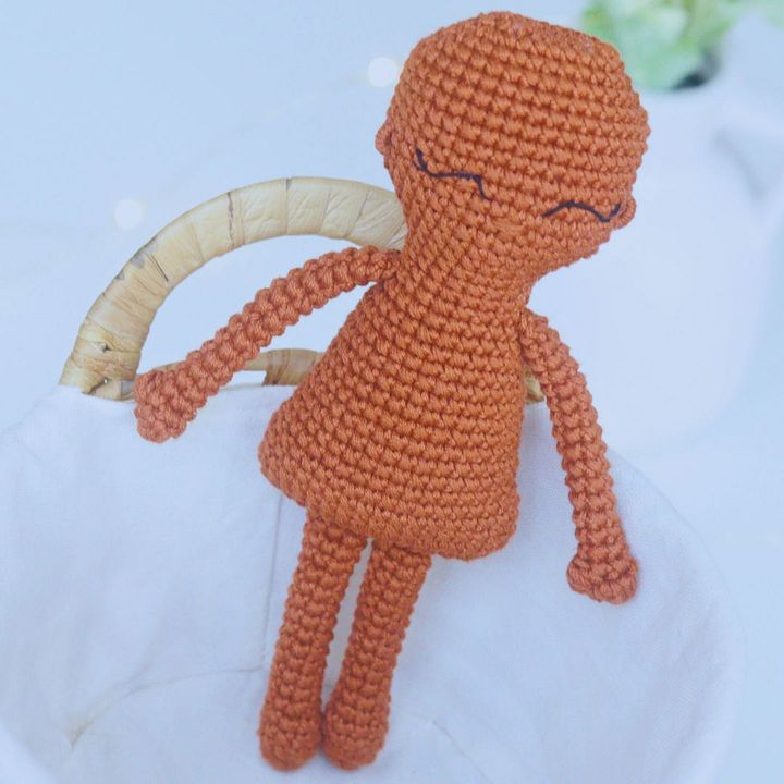 Crochet Doll Base Pattern - Amigurumi Body for Custom Dolls (Digital Download) product image (2)