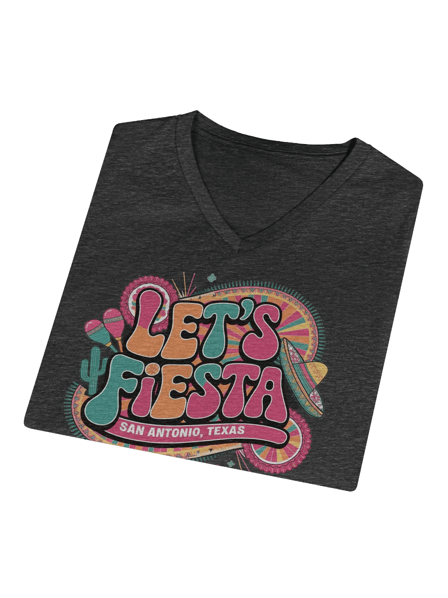 Fiesta San Antonio Women's V-Neck Tee product image (13)