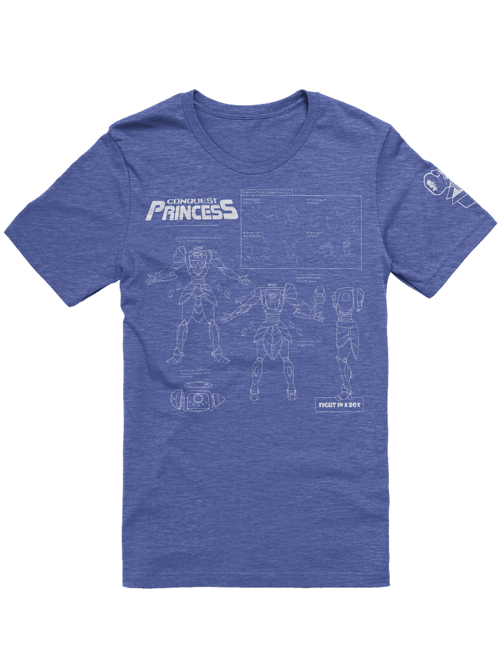 Titanic Blueprint – Conquest Princess Tee product image (2)