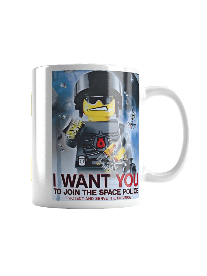 Space Police I Want You Mug product image (1)