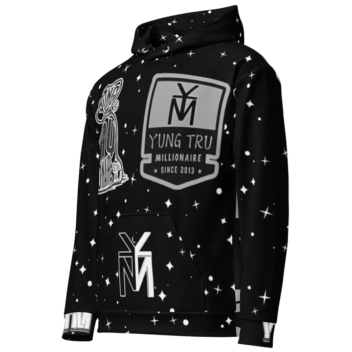 Yung Tru Millionaire All-Over Print Hoodie product image (2)