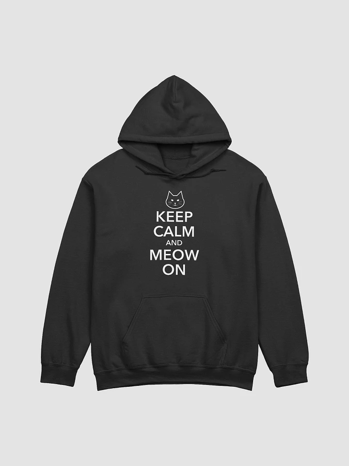 Keep Calm and Meow On Hoodie product image (3)