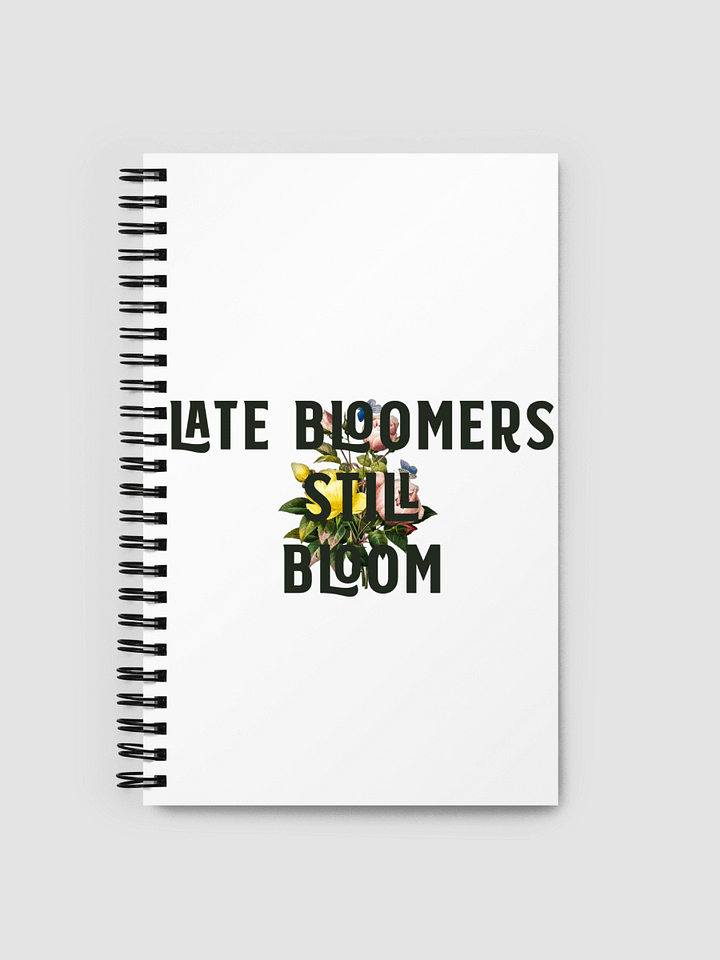 [theGardensStore] Spiral Notebook Latebloomer product image (1)