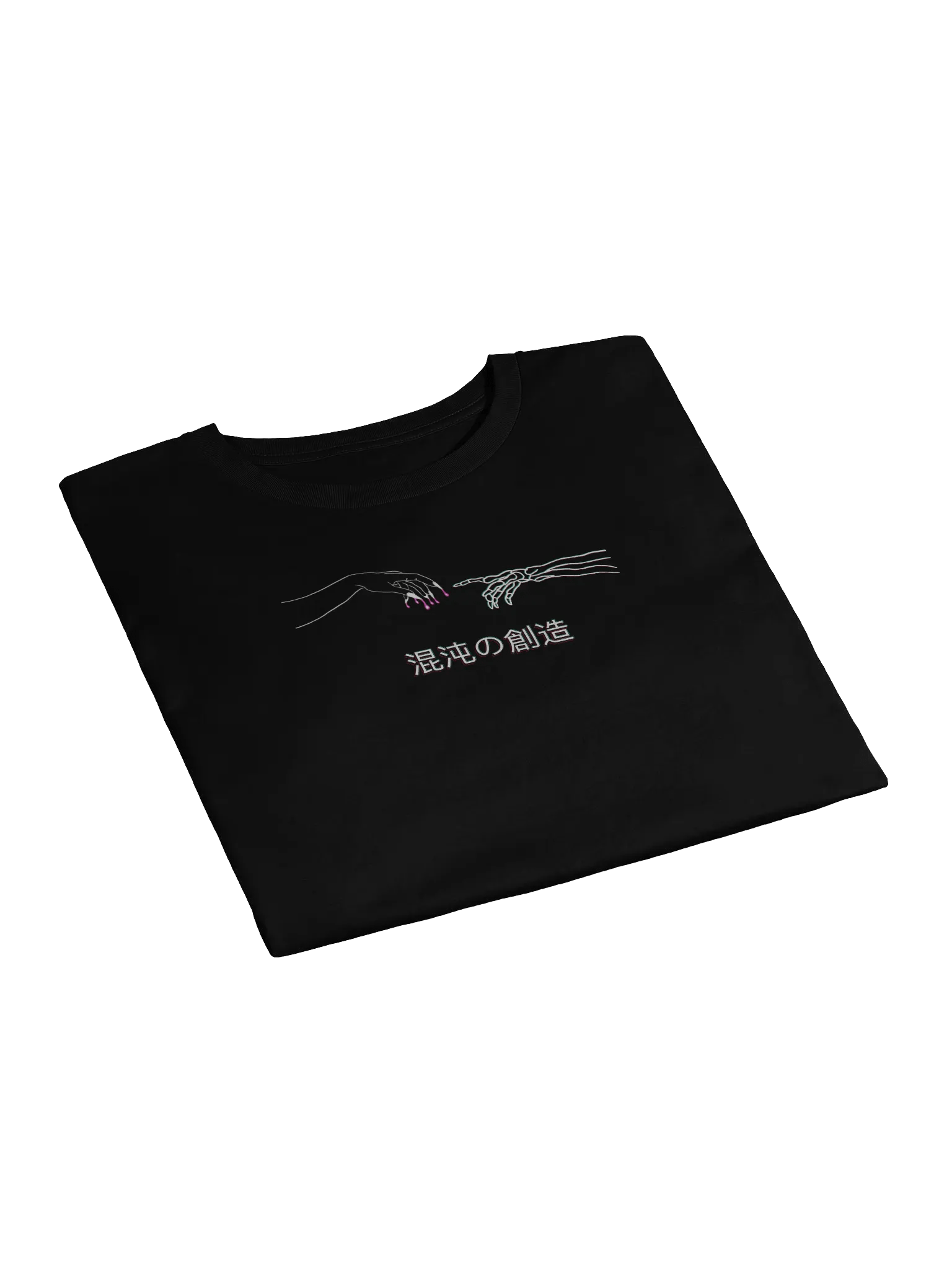 Creation of Chaos Crop Top - White Print product image (13)