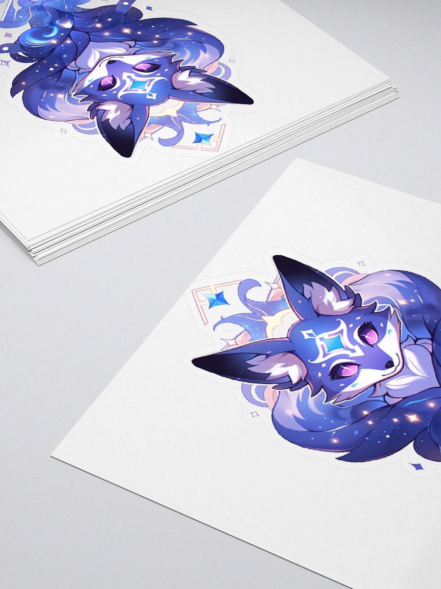 Celestial Gem Fox Sticker product image (10)