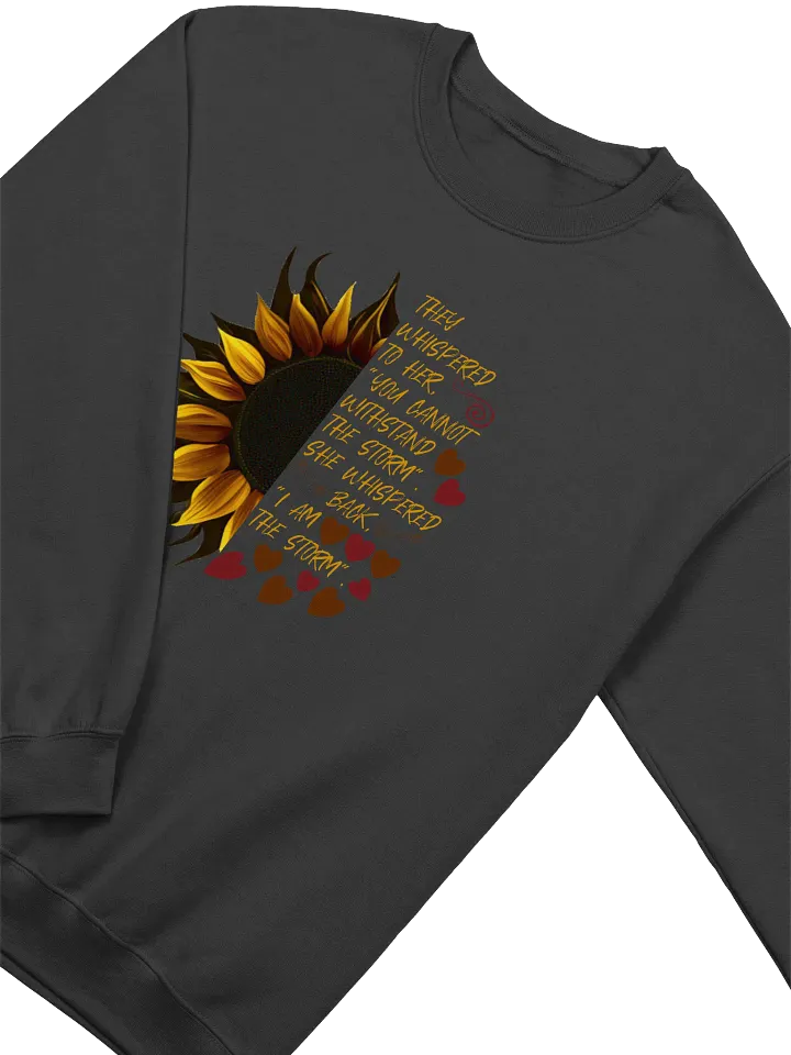 I Am the Storm Sunflower Crewneck product image (14)