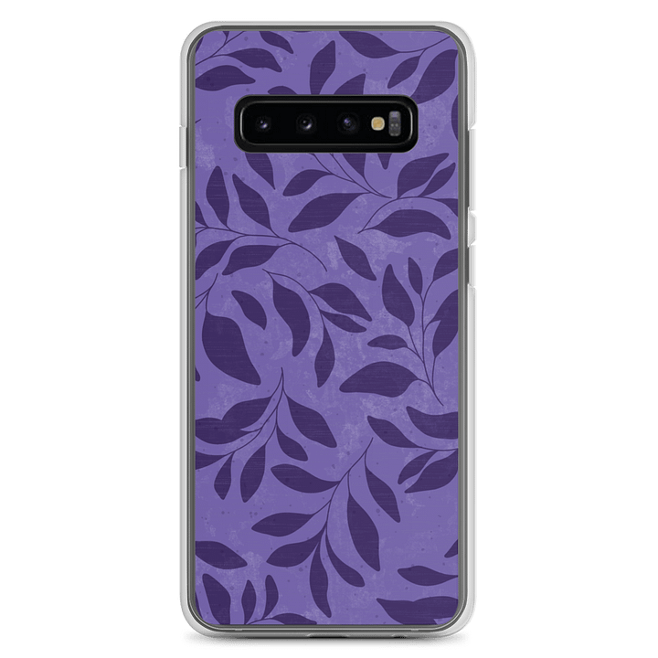 Midnight Foliage Purple Soft Case for Samsung product image (2)